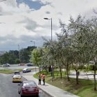 Referencia. En este sector se produjo el intento de asalto.