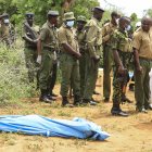Agentes de la Policía de Kenia, invesitgan estos hecjos.