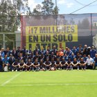 La postal con la que terminó la concentración de la Tricolor sub-17 que alcanzó el vicecampeonato sudamericano.