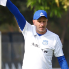 El DT Miguel Rondelli en una foto de archivo.