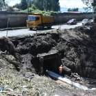 Puente. Este camino es uno de los límites entre Quito y Rumiñahui.