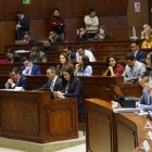 Viviana Veloz fue designada por Pedro Zapata (PSC), Rodrigo Fajardo (ID) y Mireya Pazmiño para que exponga los alegatos de la parte acusadora.