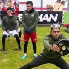 El delantero argentino Enzo Fernández (d) disputó apenas 7 cotejos con Mushuc Runa.