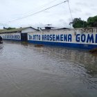 Exteriores de la escuela Dr. Otto Arosemena Gómez, del recinto Junquillal, de Salitre, el lunes 24 de abril.