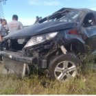 Así quedó el vehículo en el que se movilizaban las víctimas de la Armada.