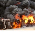 Un camión que transportaba combustible estalló en Nigeria