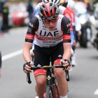 Pogacar ha estado alejado de las carreras luego de una fractura.