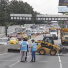 La Pedro Menéndez Gilbert. Durante el cierre parcial de la avenida, nuevamente hubo atascos. Quienes usaron vías alternas se quejaron de vivir situaciones similares.