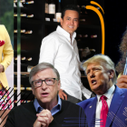 Jorge Heredia, Daniel Molina, Oprah Winfrey, Bill Gates y Donald Trump integran la lista de EXPRESIONES.
