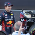 Sergio Perez dejó su impronta en la antesala de la competencia.