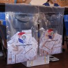 AME5615. ASUNCIÓN (PARAGUAY), 30/04/2023.- Vista hoy de urnas de votación en la escuela Perpetuo Socorro, en Asunción (Paraguay). Una masiva afluencia desde primeras horas de la mañana y cruce de acusaciones de entre el oficialismo y la oposición caracterizan el arranque de la jornada de votación de las elecciones generales en Paraguay, donde este domingo 4,8 millones de ciudadanos están llamados a las urnas para elegir presidente de la República, senadores, diputados y gobernadores. EFE/Fernando Franceschelli