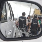 Situación. Muchos de los policías que operan en las grandes ciudades provienen de otras provincias.