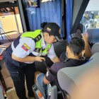 El operativo incluyó educación vial.