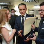 Recurso. El presidente del Consejo de la Judicatura Wilman Terán acudió a una acción para pedir recursos.