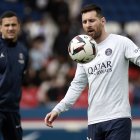 Lionel Messi actuó el fin de semana ante el Lorient, luego de lo cual viajó y no se presentó al entrenamiento del lunes 1 de mayo.