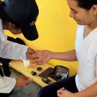 Actividad de la encuesta nacional sobre diabetes realizada en la ciudad de Macas.