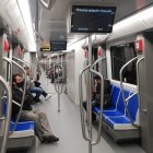 Normalidad. La mañana de este miércoles hubo mejor organización en el desplazamiento en el Metro.
