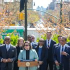 Hecho. En la presentación oficial de Kathleen Corradi. Su primera gran acción será la ejecución de un proyecto dotado con 3,5 millones de dólares contra los roedores en Harlem, uno de los barrios de Manhattan.