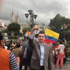 Lucha. El capitán de la Armada Edwin Ortega respondió un correo masivo enviado por Correa y fue sancionado.