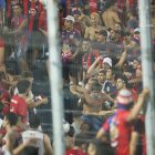 El hecho sucedió luego del partido de Copa Libertadores.
