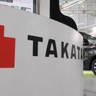 Empresa.- El logo de la cerrada compañía Takata.