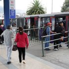 Menos afluencia de pasajeros en el sistema de transporte de superficie