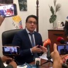 Presidente. Fernando Villavicencio presentó ayer las conclusiones del informe elaborado por los asesores de la Comisión y que será remitido al Pleno.