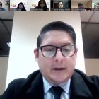 Ponencia. Walter Macías, juez nacional recusado ha dado seminarios sobre justicia.