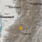 La magnitud del sismo fue de 5.4 con epicentro en Azogues.