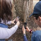 Los participantes tomaron fotografías de la flora y fauna en el Bosque Protector La Prosperina.