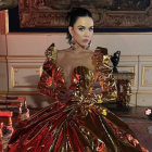 Katy Perry antes de su concierto.