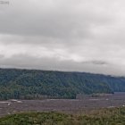 El Instituto registró presencia de nubes alrededor del coloso Sangay.