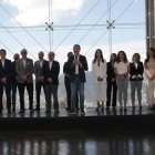 Anuncio. El nuevo alcalde de Quito, Pabel Muñoz, presentó este miércoles a quienes acompañarán su gestión.