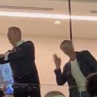 Varios fanáticos del Real Madrid no estuvieron de acuerdo con la celebración del padre de Haaland en el Bernabéu.