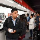 Compra. En las taquillas ya existe más personal para solventar la demanda de usuarios