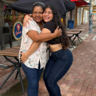 Bella Arreaga, madre de una halterofilista que ha logrado ganar importantes medallas.