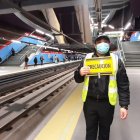 El servicio de transporte fue suspendido durante la tarde del jueves.