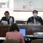 Corte. El juez Walter Macías (izquierda) fue parte del tribunal del caso Las Torres.