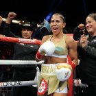 La boxeadora costarricense, a sus 30 años, es dueña de los cinturones de la FIB y de la OMB en las 105 libras.