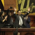 Virgilio Saquicela fue reelecto como presidente de la Asamblea Nacional.