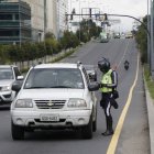 Agentes metropolitanos realizan controles en varios puntos estratégicos de la ciudad