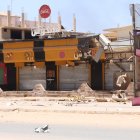 Las calles de la caípital de Sudán , Jartum, están desiertas.