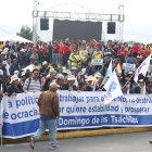 Las personas habrían llegado de diferentes provincias del país