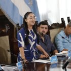 Sesión. López fue elegida vicealcaldesa el lunes 15 de mayo.