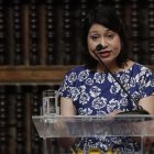 Foto de archivo de la canciller peruana Ana Cecilia Gervasi.