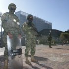 La sede de la Asamblea Nacional está desde ayer resguardada por militares y policías