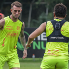 Damián Díaz (10) ha tenido un buen 2023 con Barcelona, ya que ha disputado 13 cotejos en el año.