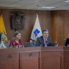 Varios de los jueces de la Corte Constitucional en una actividad de hace unos días.