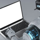 Referencial de una chat con inteligencia artificial.