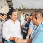 La Prefecta del Guayas, Marcela Aguiñaga, hizo el recorrido esta semana.